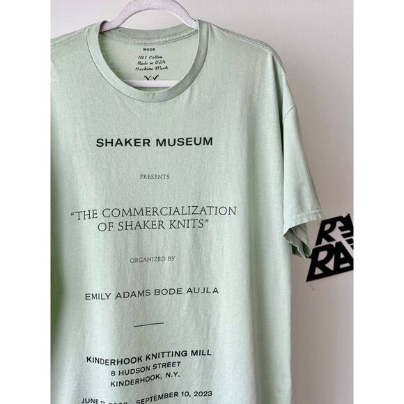 Bode x Shaker Museum T-Shirt - Picture 2 of 6